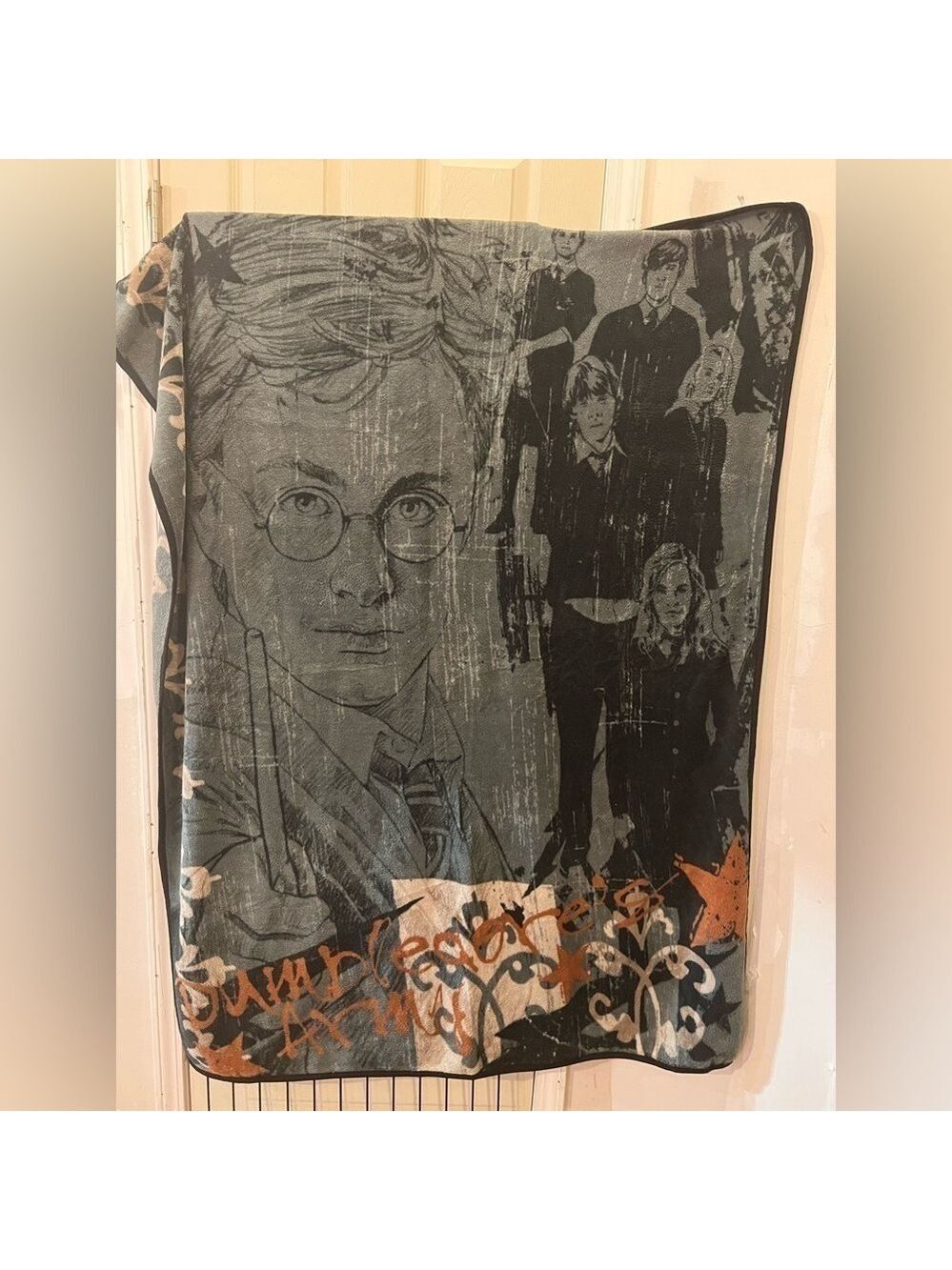 HARRY POTTER THROW/BLANKET - ORDER OF THE PHOENIX